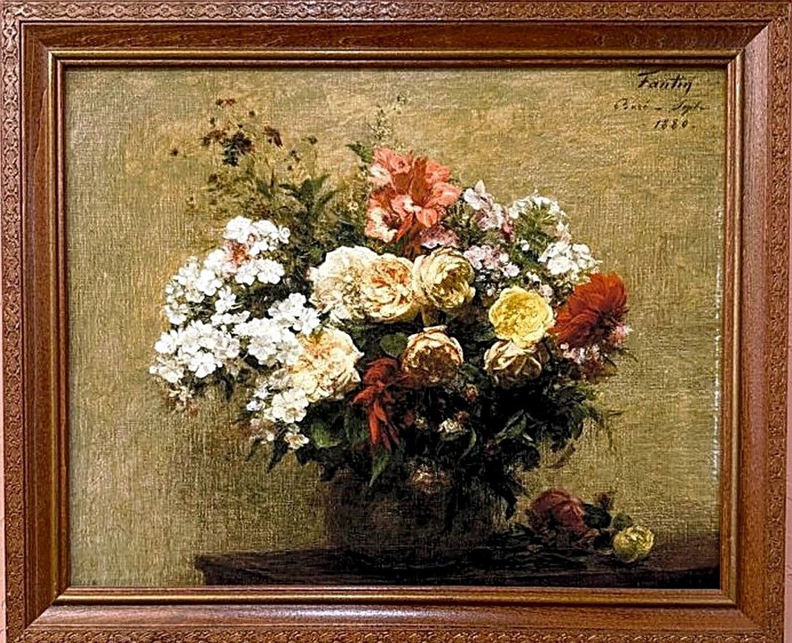 Summer Flowers (Fleurs d'été) by Henri Fantin-Latour