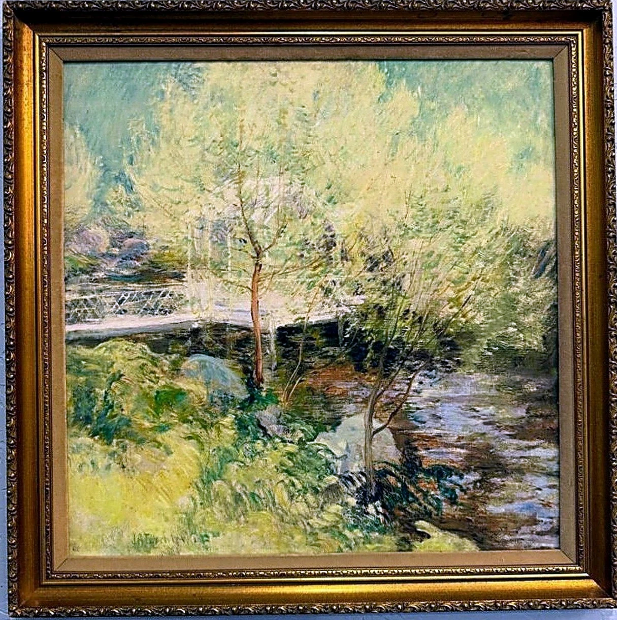 The White Bridge by John Henry Twachtman