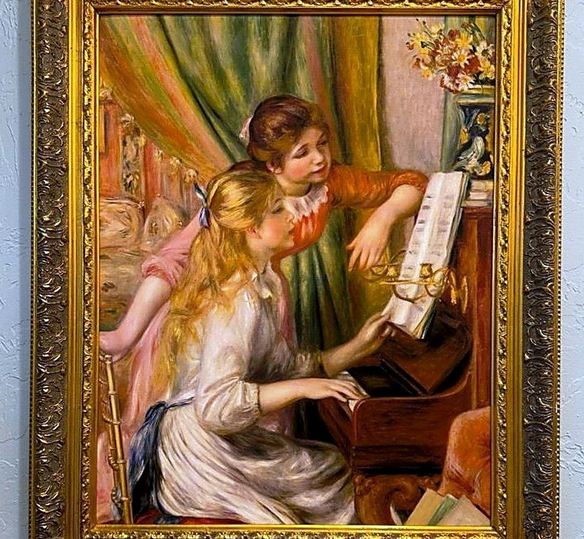 Young Girls at the Piano by Pierre-Auguste Renoir