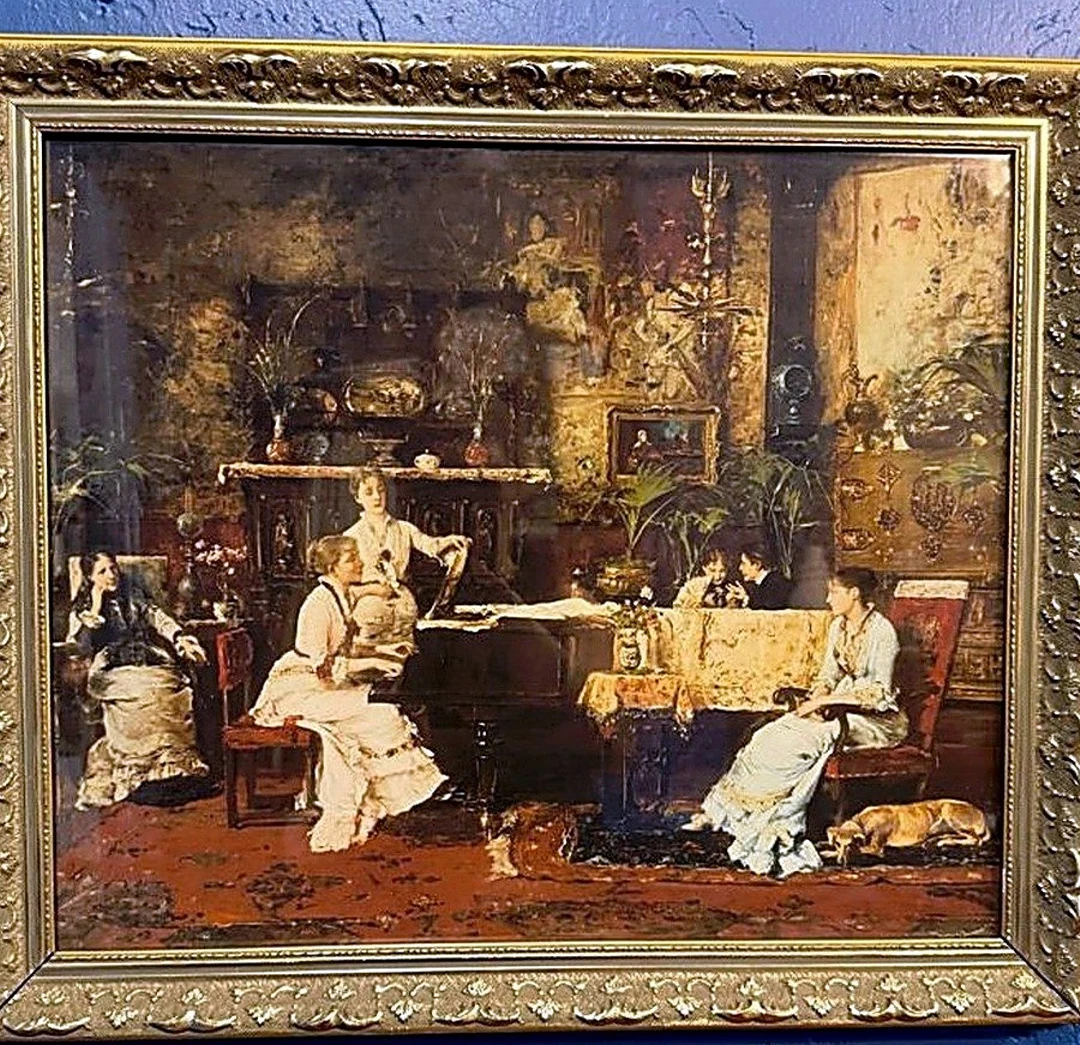The Music Room by Mihály Munkácsy