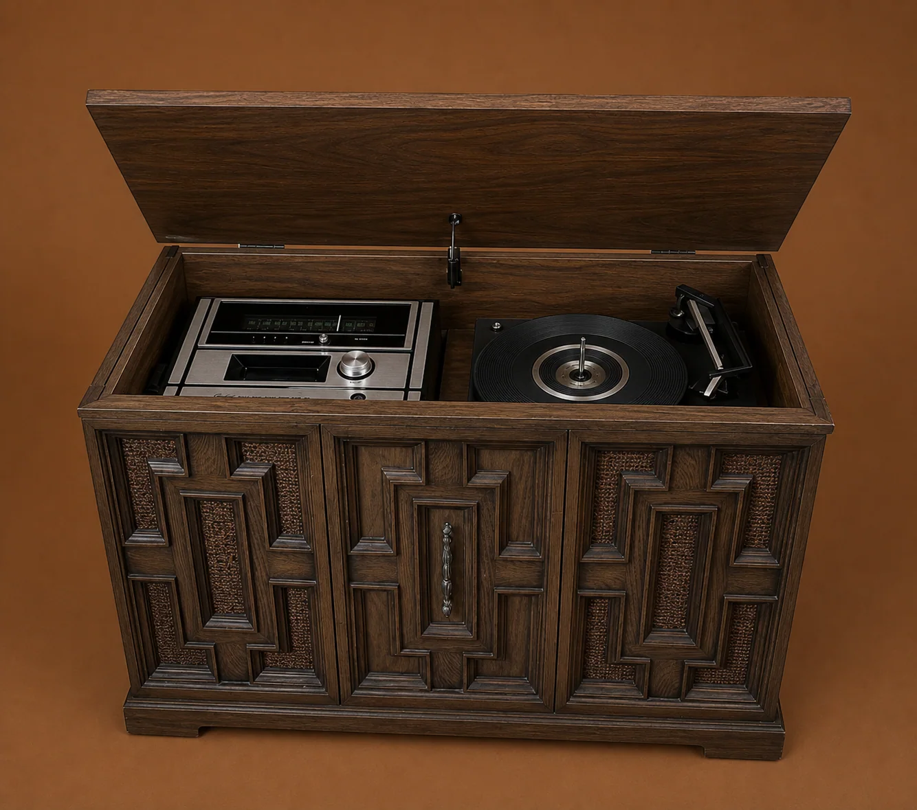 Record Player Console by Maker unrecorded