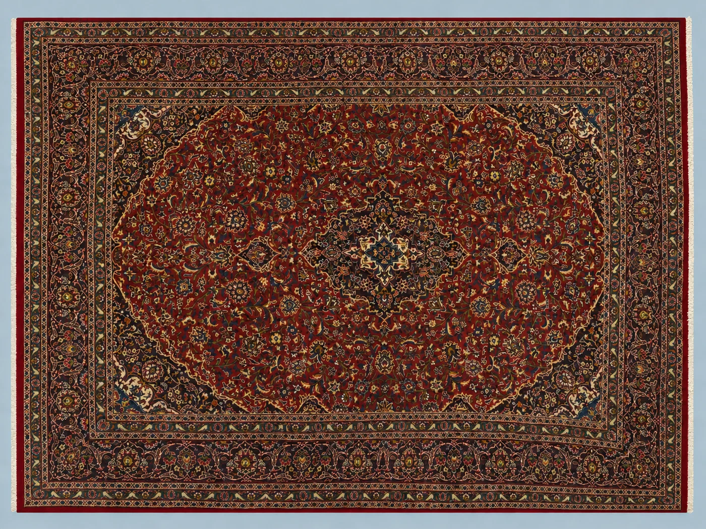 Persian-Style Rug by Maker unrecorded