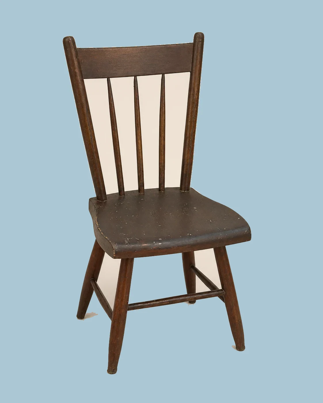 Small Child’s Spindle-Back Chair by Maker unrecorded