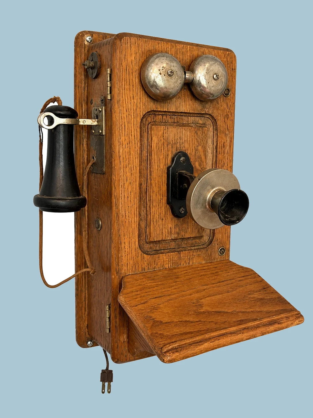 Antique Wall Telephone by Maker unrecorded